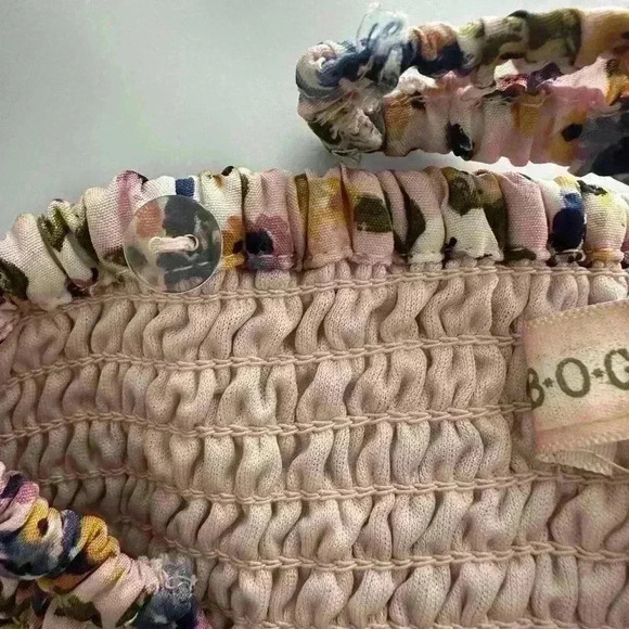 B.O.G Collection Floral Crop Top (404) - Picture 9 of 12